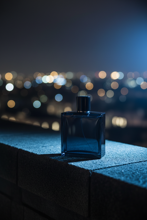 Bleu de Chanel Eau de Toilette urban rooftop lifestyle