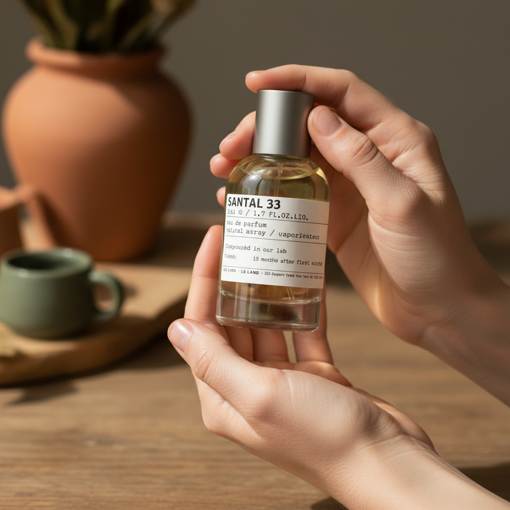 Le Labo Santal 33 – Hands